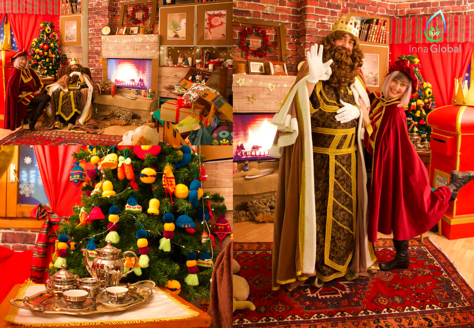 Llevamos a los Reyes Magos, Papá Noel, los elfos y pajes a todos los hogares desde nuestra Casita de Navidad virtual