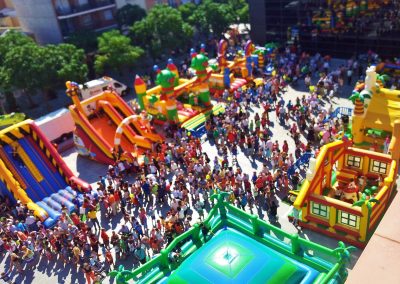 Hinchables en fiestas de ayuntamientos