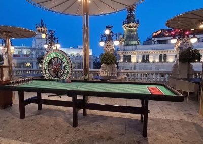 Mesa de juego Derby interactiva para eventos